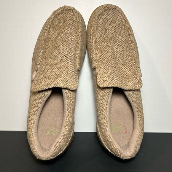 Mens Vintage SNEAUX Steve-O Brand Tan Casual Slip On Loafers / Size 14 main image 4